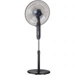 Ventilator cu picior Star-Light FTBB-60W, 60W, 40 cm diametru, Telecomanda, Timer, Negru