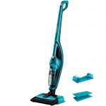 Aspirator vertical si mop portabil PHILIPS PowerPro Aqua 3 in 1 FC6404/01, 0.6l, 18V, Albastru