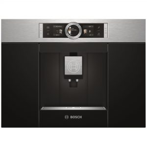 Espressor incorporabil Bosch CTL636ES1, 1600 W, 2.4 l, 19 bar, Display TFT, Touch control, Inox