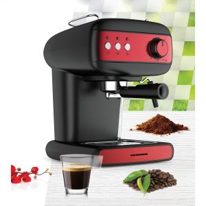 Espressor manual Heinner Red Boquette HEM-1100BKRD